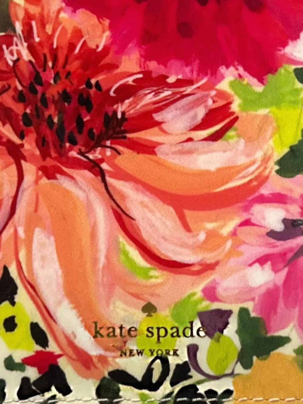 Kate Spade Colorful Floral Pouch/travel bag/Cosmetic. - Picture 4 of 11
